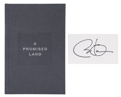 Barack Obama Signed "A Promised Land" Hard Cover Book (JSA 10 Auto)